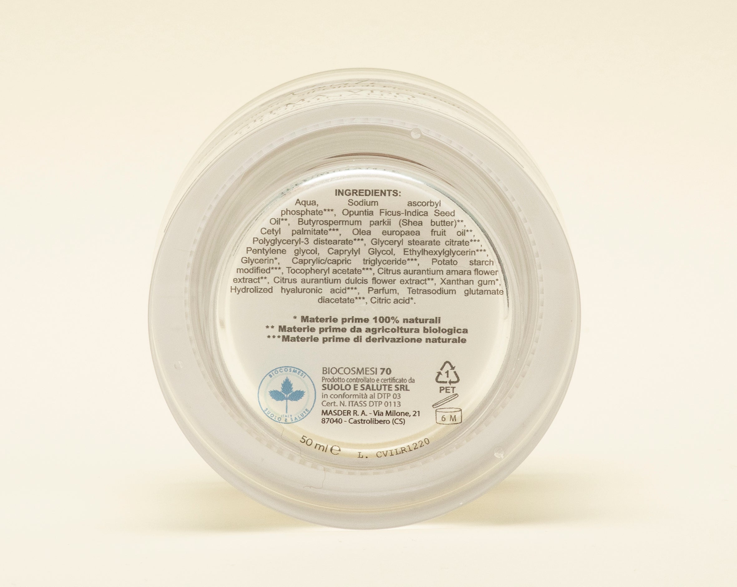 Aufhellende Gesichtscreme